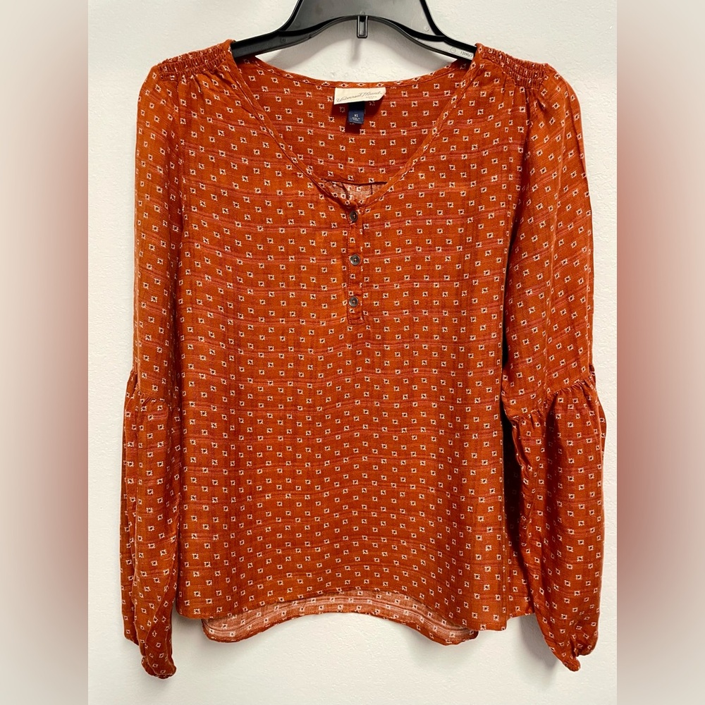 Universal Thread Terracotta Blouse, Size XS